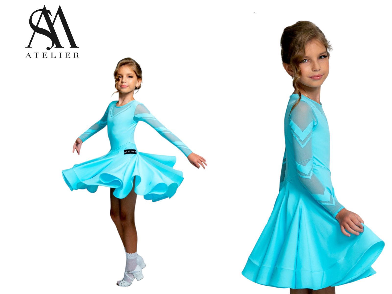 Juvenile Dress In Colour Baby Blue
