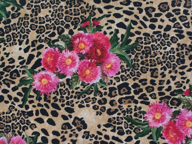 Crepe Animal Print