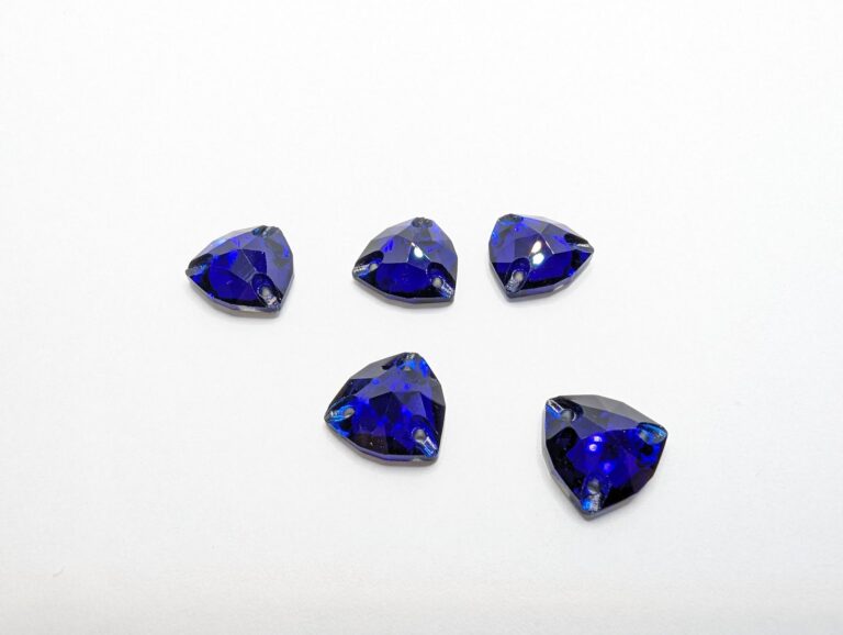 Trilliant Sew-On Stones COBALT