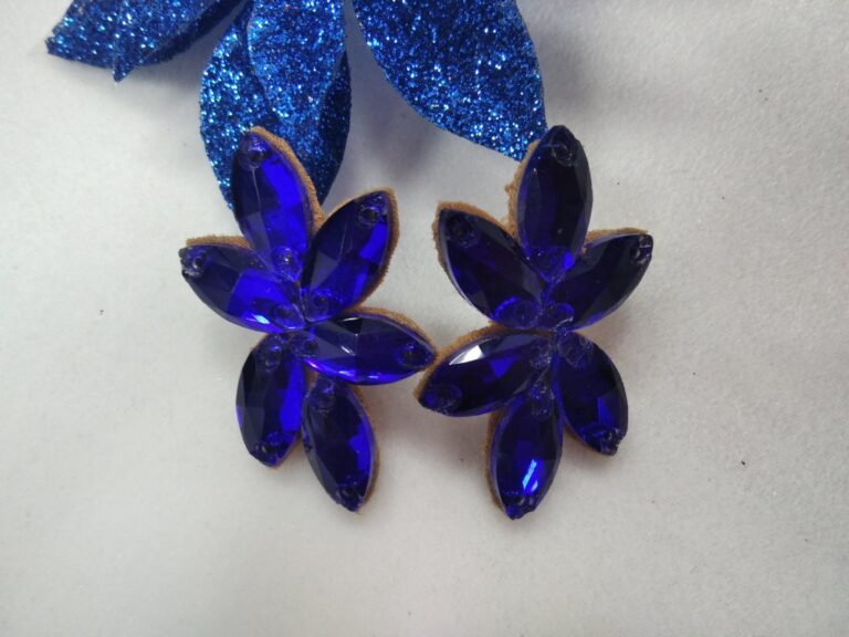 Earrings Color Cobalt