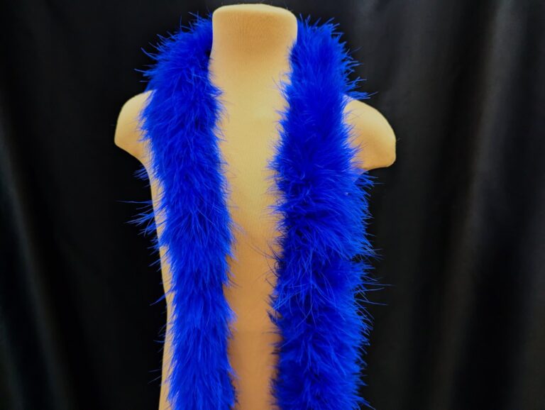 Marabou Feather Boa COBALT
