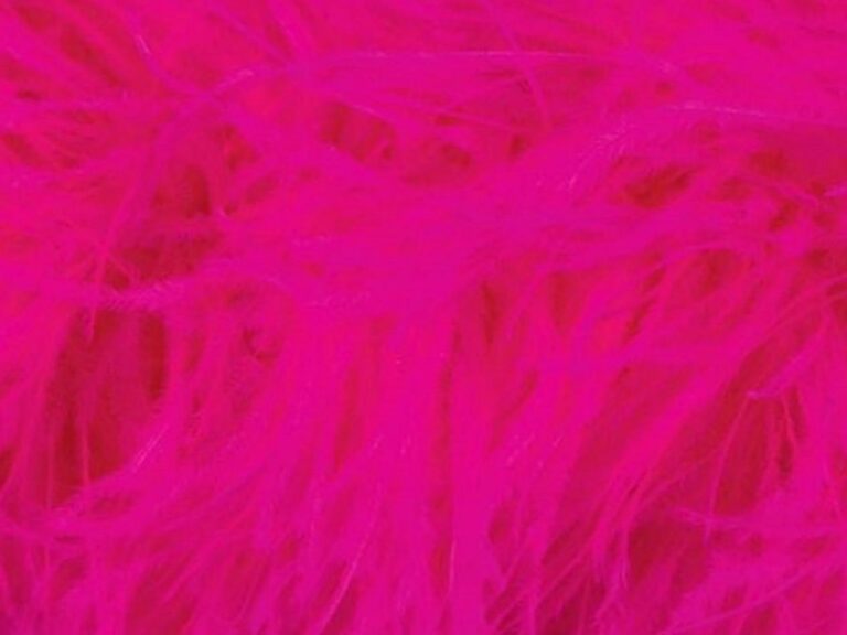 Pure Ostrich Feather Boa Lux 6 Ply PINK FIZZ
