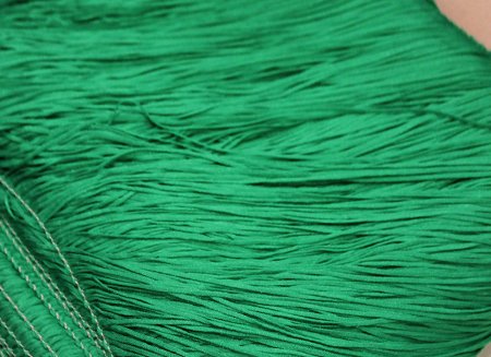 Fringe Trim 15 Cm - EMERALD