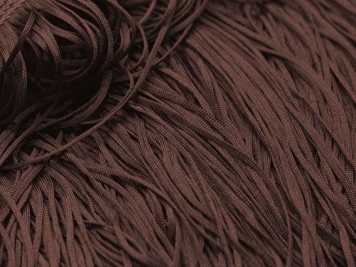 Fringe Trim 15 Cm - ESPRESSO/CARAMEL