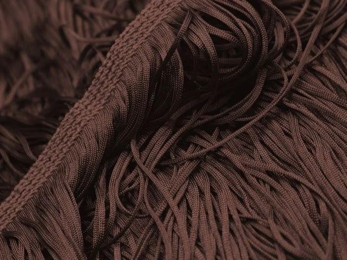 Fringe Trim 30 Cm - ESPRESSO/CARAMEL