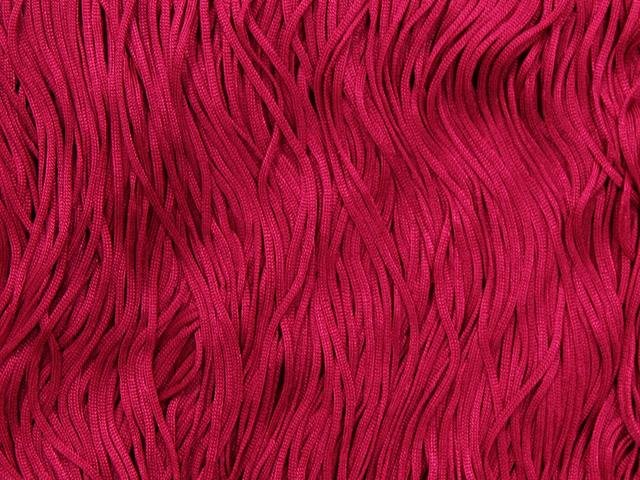 Fringe Trim Stretch 30 Cm FUCHSIA PINK