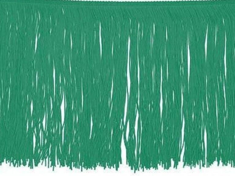 Tactel Fringe Trim 15 Cm - EMERALD