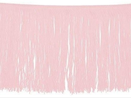Tactel Fringe Trim 15 Cm ROSE PINK
