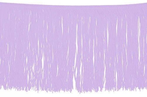 Tactel Fringe Trim 30 Cm - LILAC