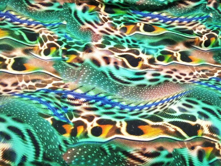 Print On Lycra EMERALD/EMERALD GREEN