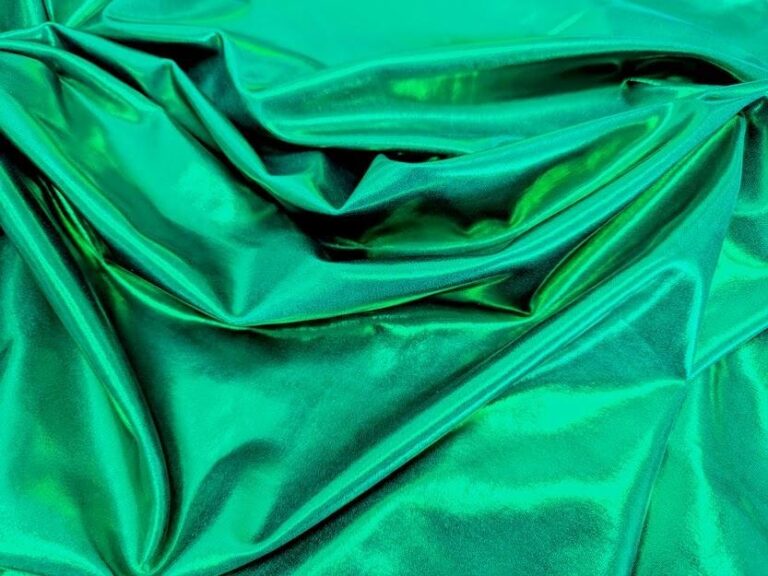 Lycra Metallic APPLE GREEN/TROPIC LIME