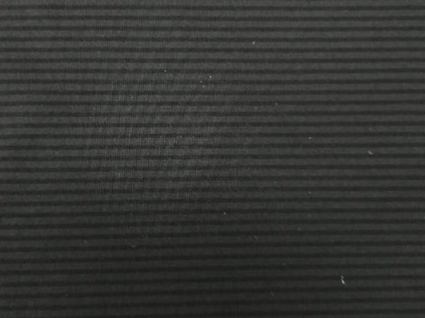Lycra Micro Stripe - BLACK