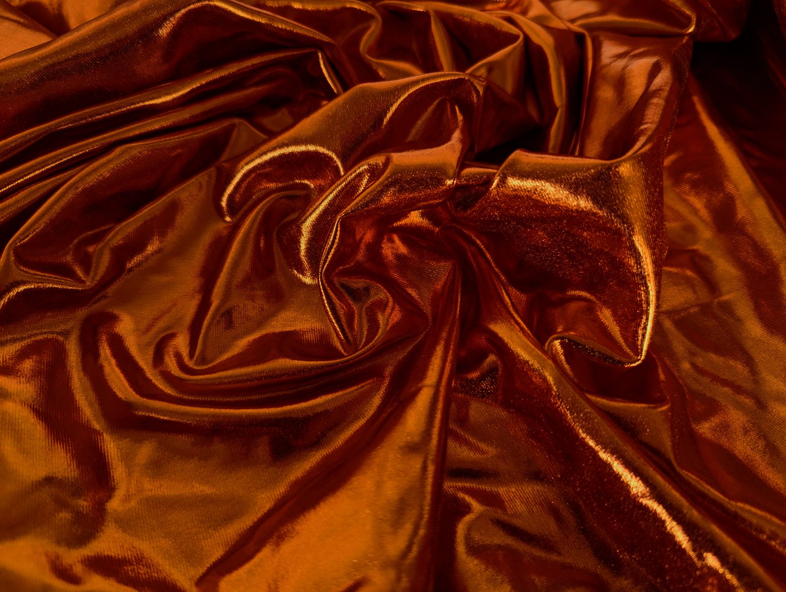 Lycra Stretch Metallic Foiled