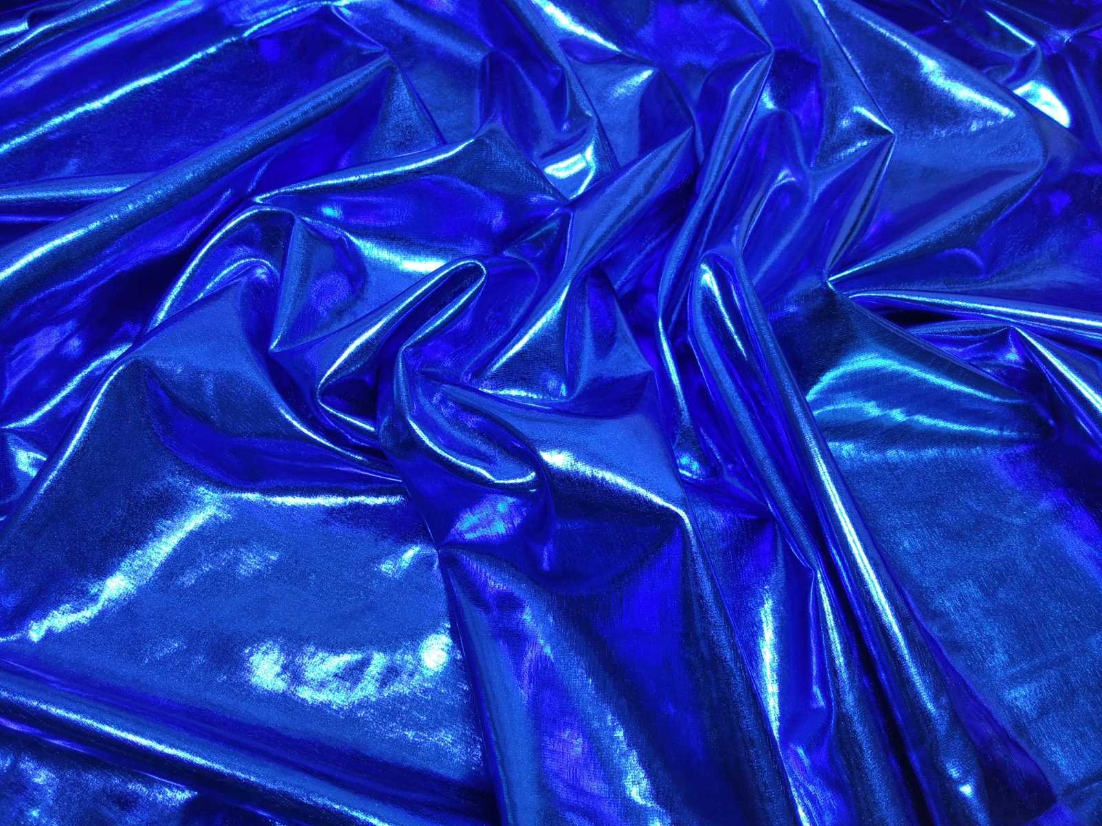 Lycra Stretch Metallic Foiled