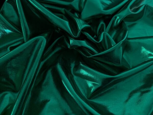 Lycra Stretch Metallic Foiled