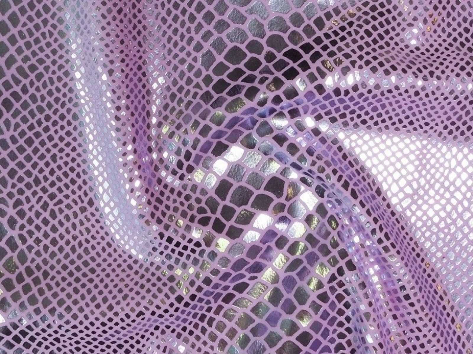 Lycra Python Foiled