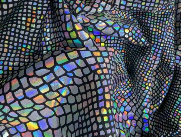 Lycra Python Foiled