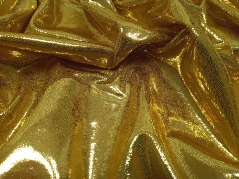 Lycra Metallic Dot - Astella - GOLD