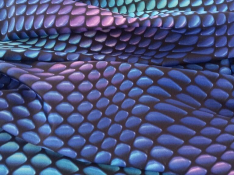 Print On Lycra ROSE PINK/COBALT/SPEARMINT