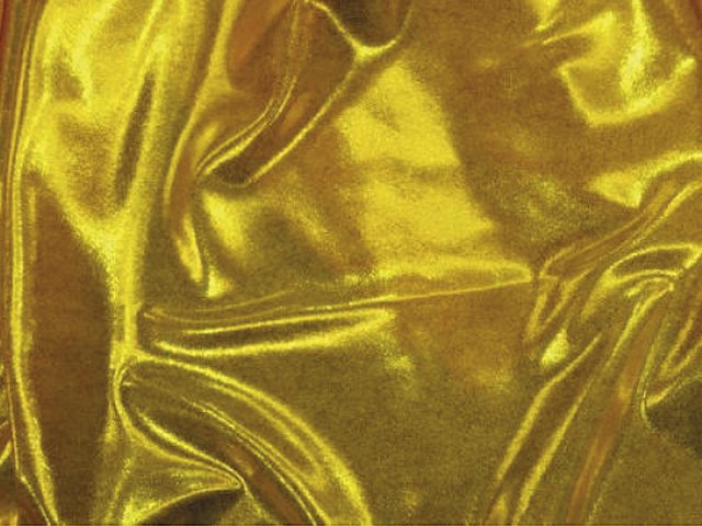 Lycra Metallic Dot - Chrisanne Clover - GOLD/SASSY YELLOW
