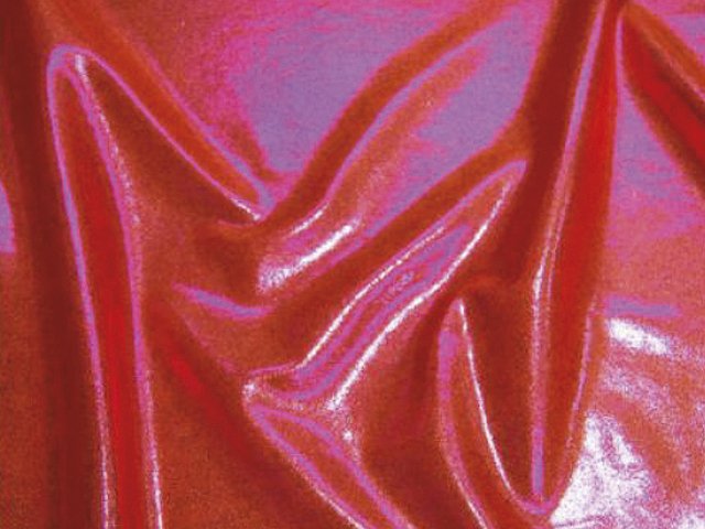 Lycra Metallic Dot - Chrisanne Clover - PINK FIZZ/ORANGE