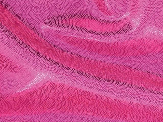 Lycra Metallic Dot - Chrisanne Clover PINK FIZZ