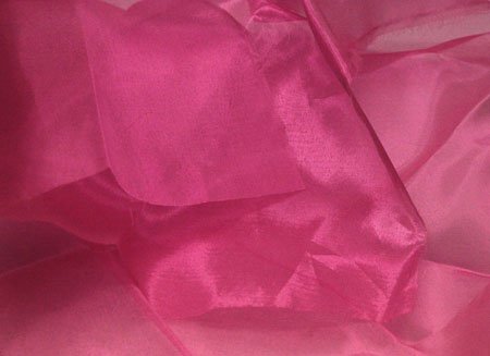 Organza Crystal - FUCHSIA PINK