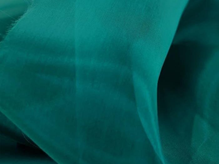 Organza Crystal - PEACOCK BLUE