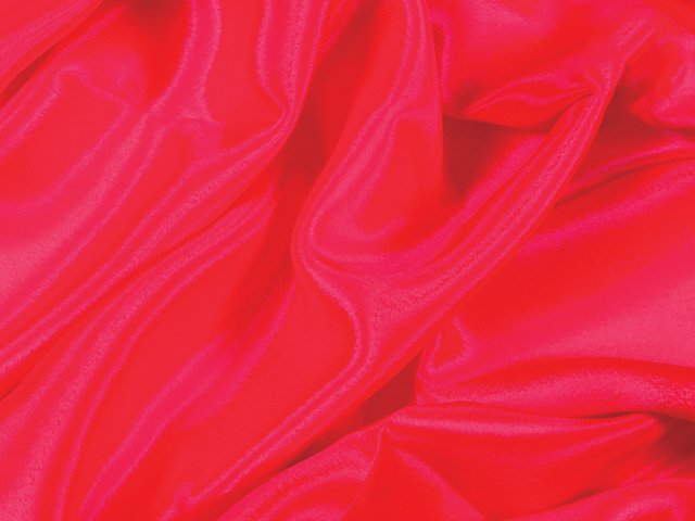 Satin Chiffon - Chrisanne Clover FLUORESCENT RED