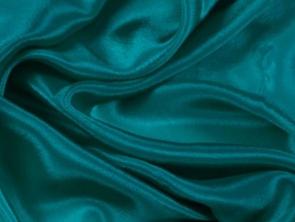 Satin Chiffon - Chrisanne Clover PEACOCK BLUE