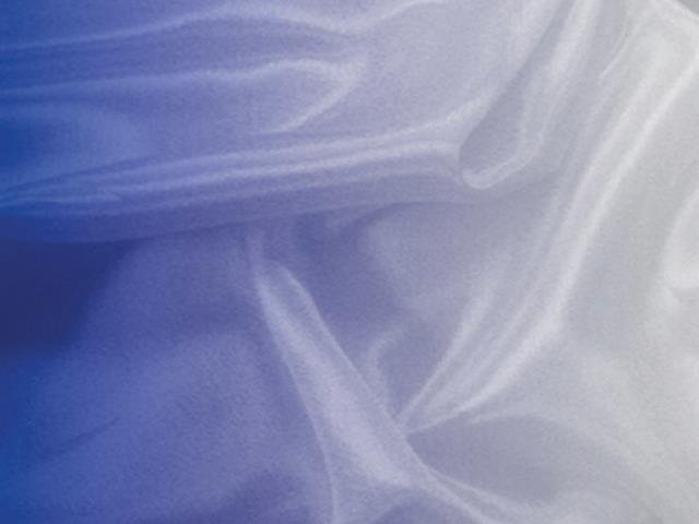 Shading On Satin Chiffon BLUEBERRY/WHITE
