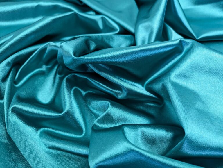 Satin Velvet Dense - PEACOCK BLUE