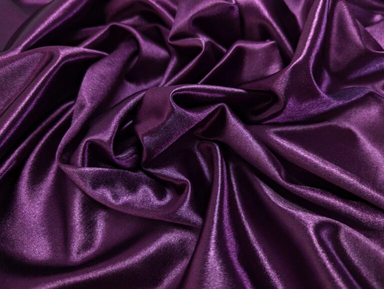 Satin Velvet Dense - PLUM