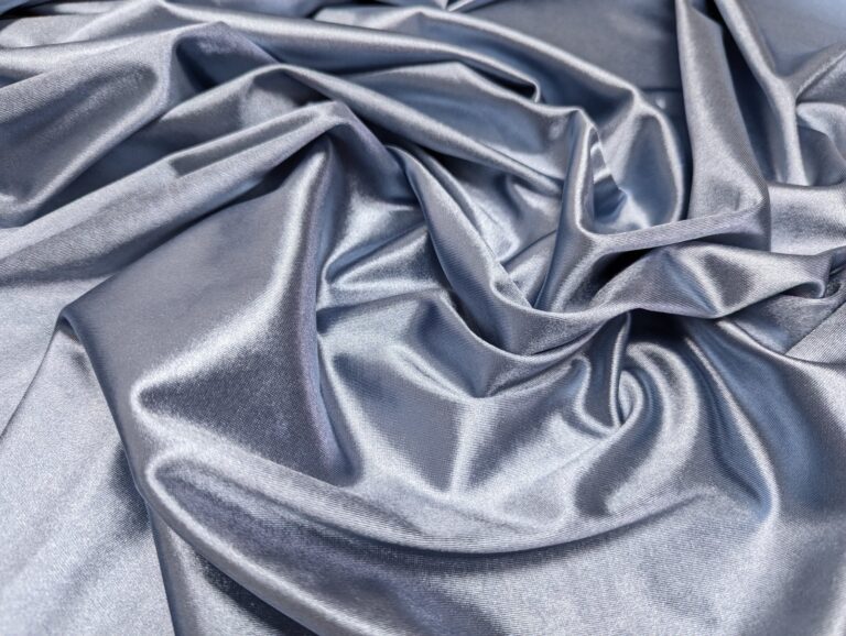 Satin Velvet Dense SILVER/BLUEBELL