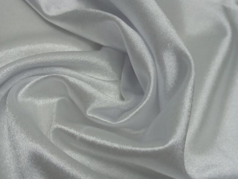 Satin Velvet Dense WHITE