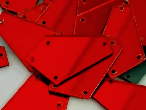 Pentagon Sew-On Mirrors