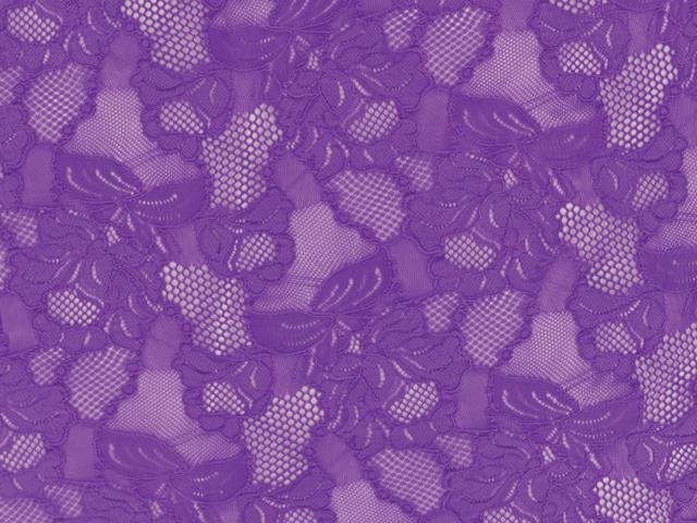 Floral Cascade Stretch Lace - HOT MAGENTA