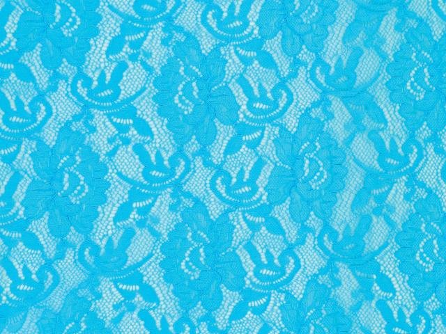 Flower Stretch Lace - BLUE PARADISE