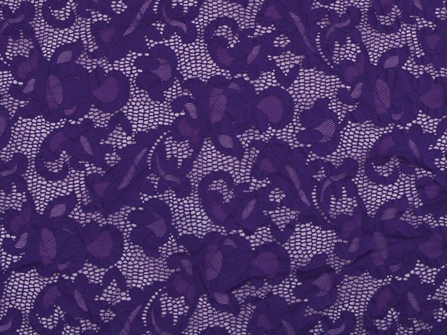 Geometric Stretch Lace PURPLE RAIN