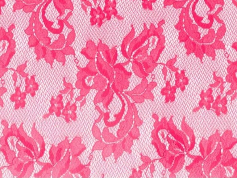 Spanish Rose Stretch Lace - FUCHSIA