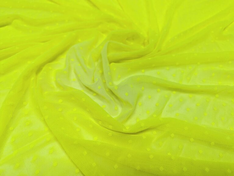 Stretch Net Polka Dot TROPIC LIME