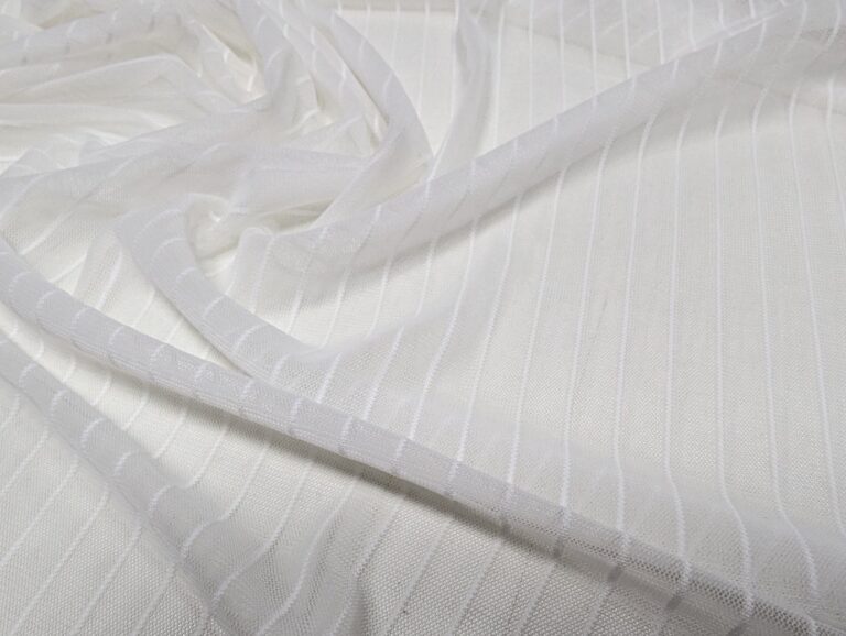 Stripe Mesh - WHITE