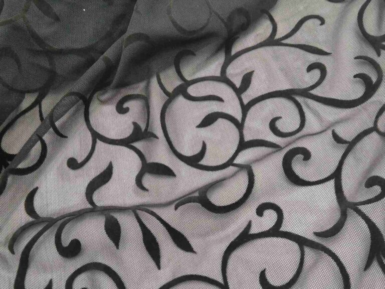 Flock On Stretch Net BLACK