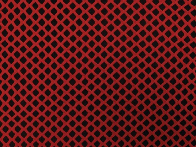 Stretch Fishnet - Chrisanne Clover - RED