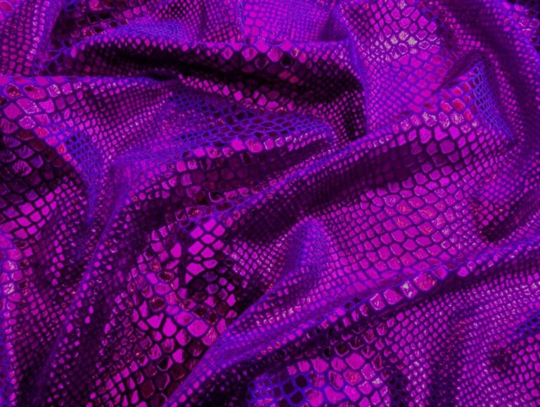 Python Foiled On Velvet PURPLE