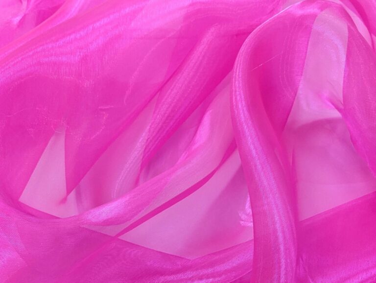 Organza Crystal - ELECTRIC PINK