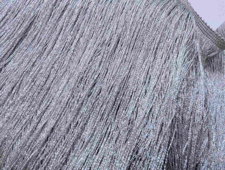Fringe Trim 30 Cm - SILVER