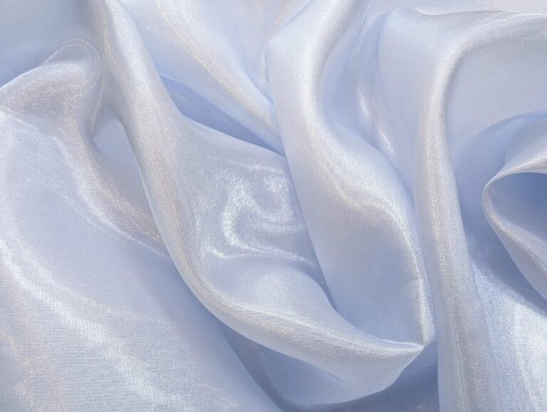 Organza Satin BLUEBELL/COBALT