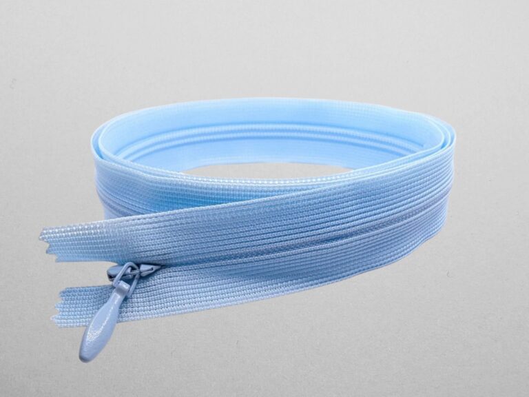 Zippers - ICE BLUE