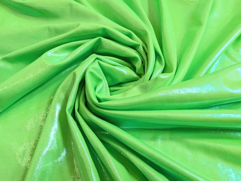 Lycra Glitter FLUORESCENT GREEN
